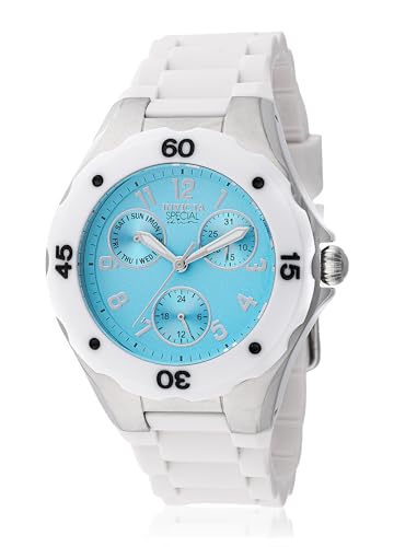 Invicta Reloj Analógico para Mujer de Cuarzo con Correa en Silicona 48404