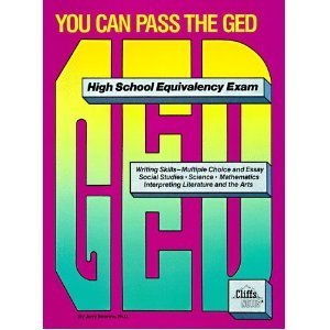 Paperback You Can Pass the Ged Book