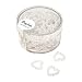 Produktbild Rayher 1519500 Plastik-Perlenherz, 1 cm, Dose 48 Stück