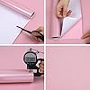 Hode Vinyl Wrap Pink Sticky Back Plastic Roll 60cmX5m, Pink Glitter Effect Self Adhesive Wallpaper for Furniture Stickers, Peel and Stick Kitchen Bathroom Covering Contact Paper (High Gloss) #1
