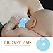 GLEAVI 28pcs G Tube Pad Holder Sky-Blue： Feeding Tube Button Covers Reusable Nursing Pads Soft Absorbent Breast Pads for Kids Breastfeeding Supports Nursing Care