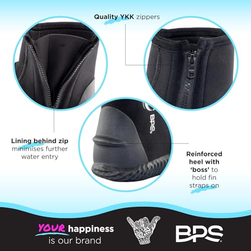 Bps 650066632464 3Mm Neoprene Water Boots thumb #4