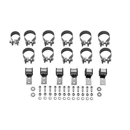 Flowmaster (817654) 409S Dual Rear/Side Exit Header Back System With Moderate/Aggressive Sound #TOP2