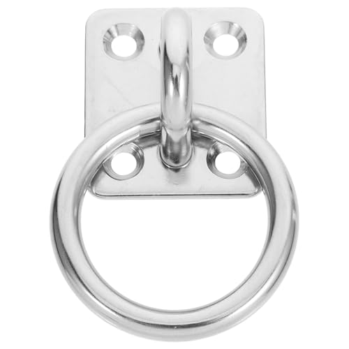 KICHOUSE Versatile Ceiling Hanger Hook Easy Installation Heavy Duty Anchor Hooks Pad Eye Plate Ceiling Hanger