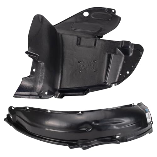 Image of TRQ Inner Fender Liner Set Compatible with 1993-2001 Subaru Impreza SU1248101 SU1249102