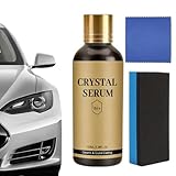 Autopolitur Set - Polierte Härte, Glanzwiederherstellungsflüssigkeit | Fahrzeugdetail-Lackversiegelung, hydrophobe Hartfinish-Lösung, Deckschicht d