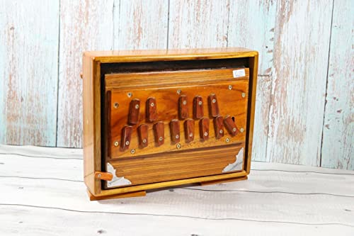 Original Bina Compact Shruti Box Surpeti In Teakwood Professional Quality #TOP6