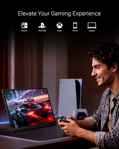 Yxk Portable Monitor 16 inch 1200P 144Hz IPS HDR Ultra-Slim Gaming Monitor - image 7