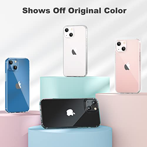 Jjgoo Compatible With Iphone 13 Mini Case Clear Soft Transparent Shockproof Protective Slim Thin Bumper Phone Cover For Iphone 13 Mini - 5.4 Inch #TOP2