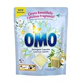 OMO Waschkapseln Marseiller Seife – Tiefenreinigung mit starker Fleckenentfernung, Duft bis zu 14...