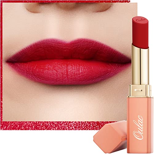 OULAC Shine to Shine Velvet Matte Lipstick, Long Lasting Creamy Formula, Opaque Finish, Vegan Friendly, 3.6 grams / 0.12 ounces, Cranberries (Y09)