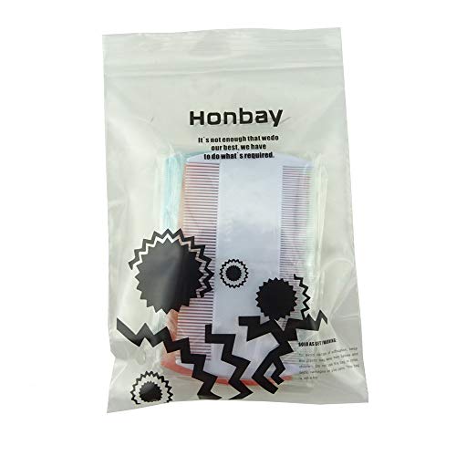 Honbay 4 Packs Combs Double sided Pet Combs, Cat Dog Pet Grooming Fine Tooth Hair Combs - Image 6
