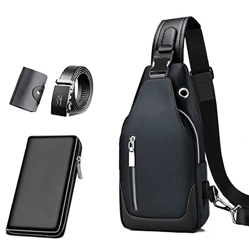 NUTOT bolsa de peito,bolsa masculina transversal impermeável?pochete transversal masculina ?Enviar c