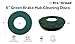 Pro-Graad 2 Pack 6” Replacement Pad for Hub Cleaning Tool, Hook & Loop Brake Wheel Hub Cleaning Disc, Ideal on Aluminum Surfaces, Compatible for Bilitools, Steelman, Hazet & Mueller-Kueps Holders