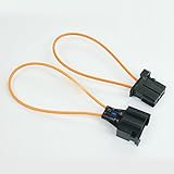 CROTRIM Most Fiber Optic Loop Male & Female Connector for Audi/BMW/Mercedes etc.
