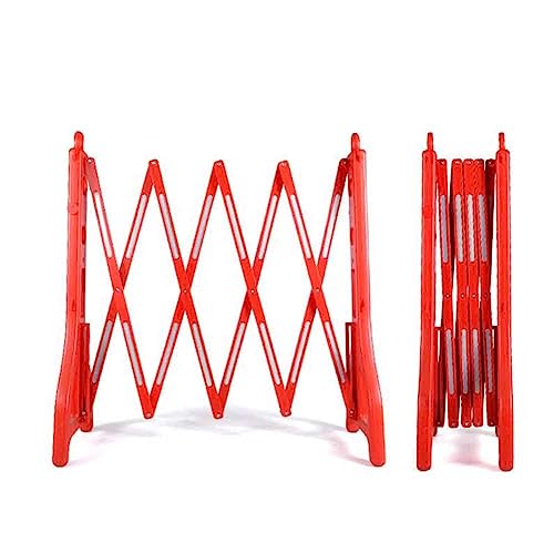 Barrière de sécurité rétractable et portable avec base lestable pour travaux