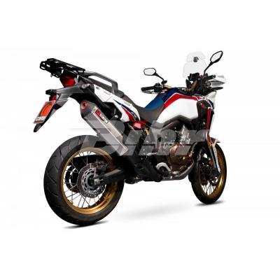 Scorpion Serket Parallel Slip On Titanium Crf1000l Africa Twin 15-19 One Size