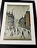 Greetingles Lowry-Style Framed Print. Beautiful Black Ash Frame (Lowry, PT Chester) #4