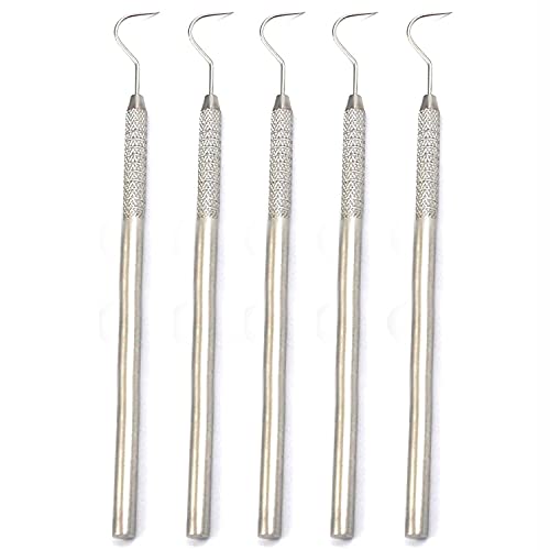 Dental Single Ended Explorer for Cavity Dental Examination Probes Set of 5 New by G.S Online Store