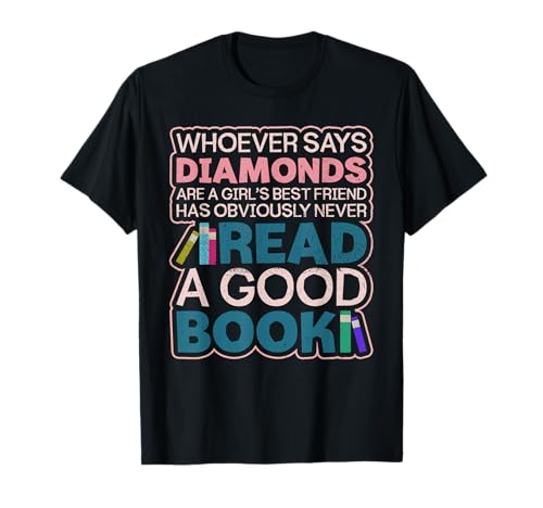Cute Girl Booklover Bibliothèque Sarcastic T-Shirt