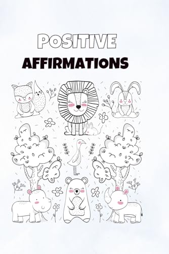 Positive Affirmations: coloring book (Portuguese Edition)