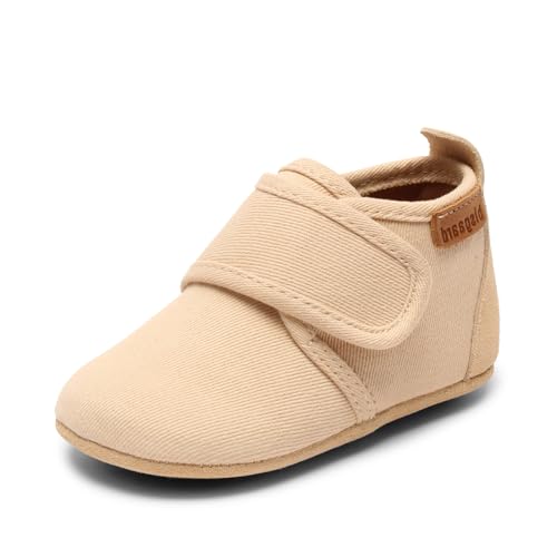 Bisgaard Unisex Kinder Baby Cotton First Walker Shoe,Creme,23 EU