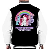  My Little Pony Friends Shine Together Men\'s Varsity Jacket