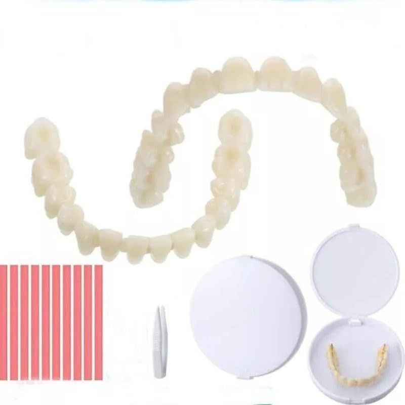 Paquete completo de reparación de prótesis dentales Paquete completo de reparación de prótesis dentales DIY resina