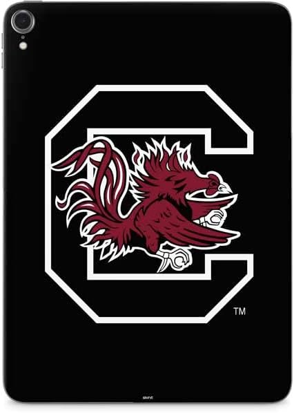 Skinit Decal Tablet skin compatible with iPad Pro 11in (2020) - Officially Licensed University of South Carolina Gamecocks Logo Black Design