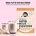 Urban Platter Soya Milk Powder | 35.27 Oz (1kg) | 49% Plant Protein | Unflavoured Soy Milk for Coffee, Tea, Smoothies, Baking & Cooking | Non-GMO, Dairy-Free, Vegan
