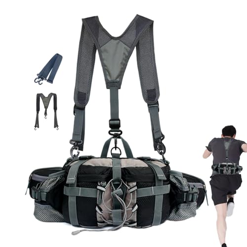 Ceinture de running étanche avec porte-bouteille de jus réglable outdoor