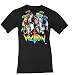 Voltron Five Cats Mens Black T-Shirt | L