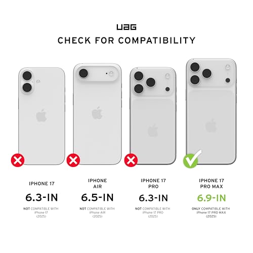URBAN ARMOR GEAR UAG Designed for iPhone 17 Pro Max Case Pathfinder - Compatible with MagSafe Military Grade Protective Cover, White by URBAN ARMOR GEAR - Image 2