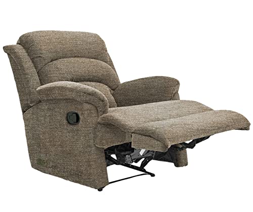 Image of Elegant Recliner Sofa 1 Seater - Supreme Comfort, Durable Manual Recliner Chair Design, and 5-Year Warranty for Reliability