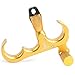 AMEYXGS Archery Bow Release for Compound Bows,Durable Aluminum 360° Rotate Caliper Thumb Release 3 Finger Release (Gold)
