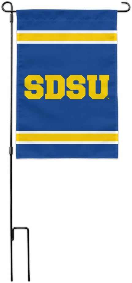 South Dakota State University Stripes Garden Yard Flag