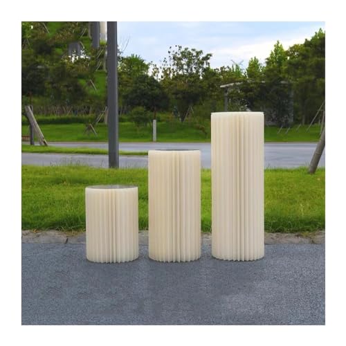 Support cylindrique de mariage pliable pour fleurs et gain de place