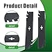 ALL-CARB 2 Pack Lawn Mower Blades 120-9500-03 Replacement for Toro 30 inch Blades 116-6358-s 116-6358-03