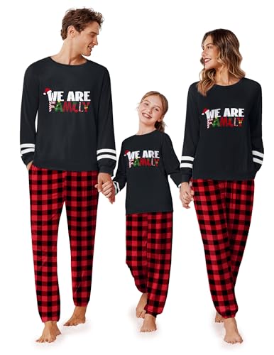 Ekouaer Family Christmas Pajamas Matching Sets...