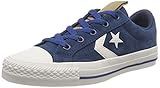 converse wildleder beige Star Player OX Converse Unisex-Erwachsene Star Player Sneaker, Blau (Blue Fir/Egret/Teak 486), 38 EU