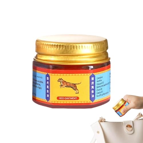 Bálsamo muscular refrescante, crema de cuidado calmante, refrescante de 1,38 x 1,54 x 1,38 pulgadas con efecto de absorción rápida, ungüento reconfortante de mentol, crema para el cuidado de lo