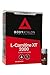 Bodyathlon- L-Carnitine 2000 Liquide Extreme XT- Taurine et Guarana- Supplément sportif- Apport d'énergie très puissant- 20 Flacons Goût Tropical