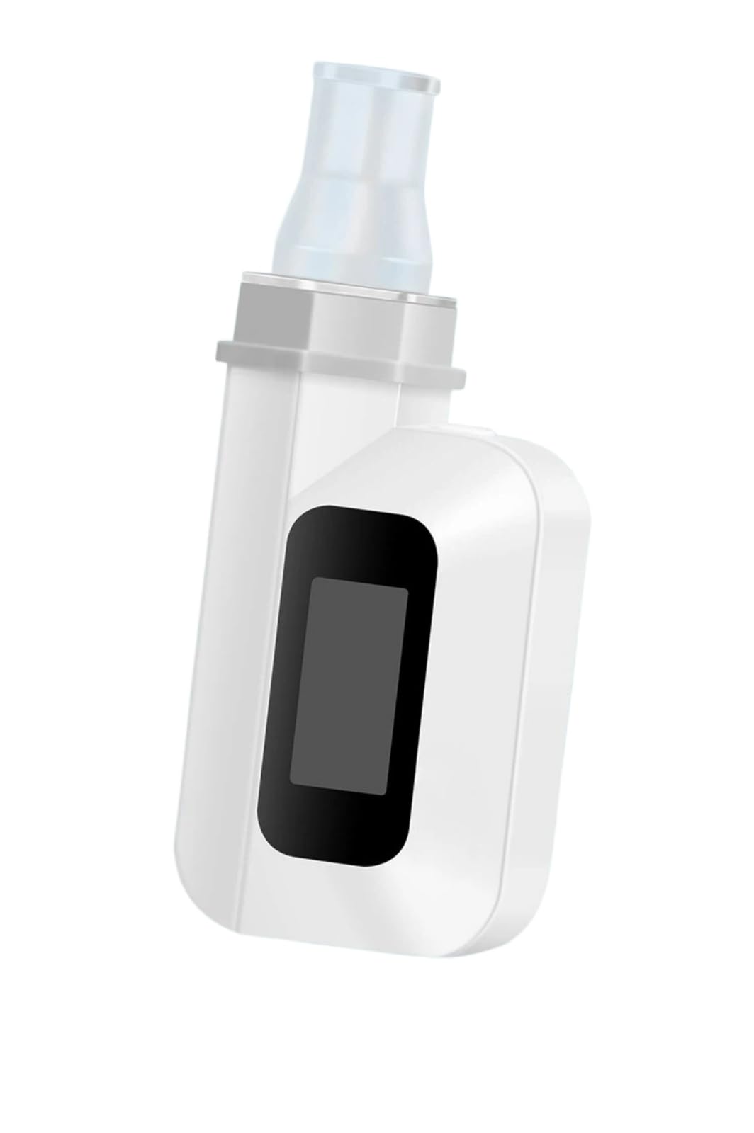 Tester digitale di capacità polmonare istantanea, spirometro con sensore di pressione dell'aria ad alta precisione, display LCD trasparente, avvio con un solo clic, rilevatore di respirazione