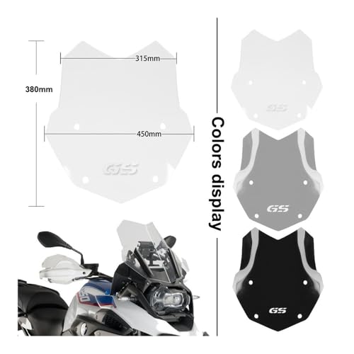 Déflecteur pare-brise R1250GS protection vent voyage - 4