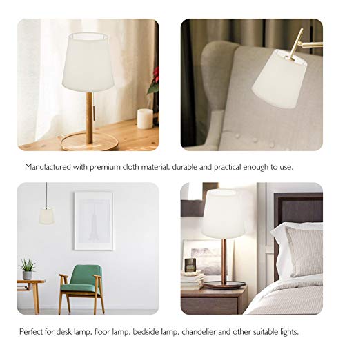 Image of 1pc Fabric Lampshade Practical Lampshade Lamp Shade Cloth Ceiling Light Supplies Ceiling Light Chandelier Pendant