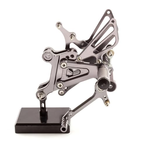 Pédales Cale Pied Moto Repose-Pieds Arrière Réglables pour RS125 2T 1996-2010