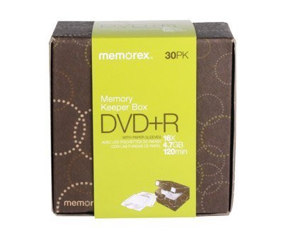 Memorex DVDplusR 16X 30Pk Box