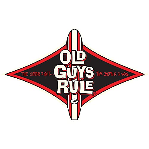 ��OLD GUYS RULE�� �I�[���h�K�C�Y���[�� DIAMOND LONGBOARD �X�e�b�J�[ 123×83