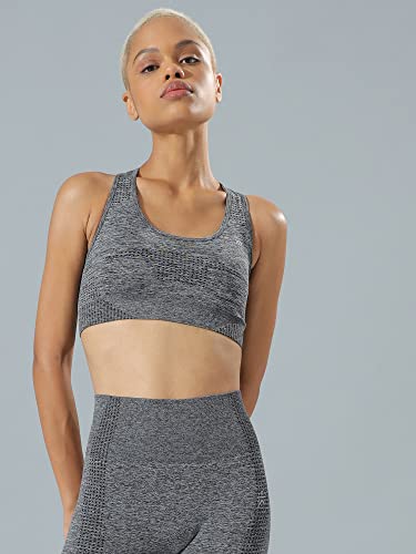Image of CULT CultSport | Women's Slip-On Sports Bra | Seamless Technology Full-Coverage Sports Bra | Racerback Medium-Impact