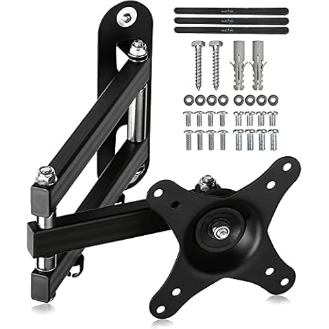 Suptek TV Wall Mount for 15-32 inch LED, LCD Monitor Cover
